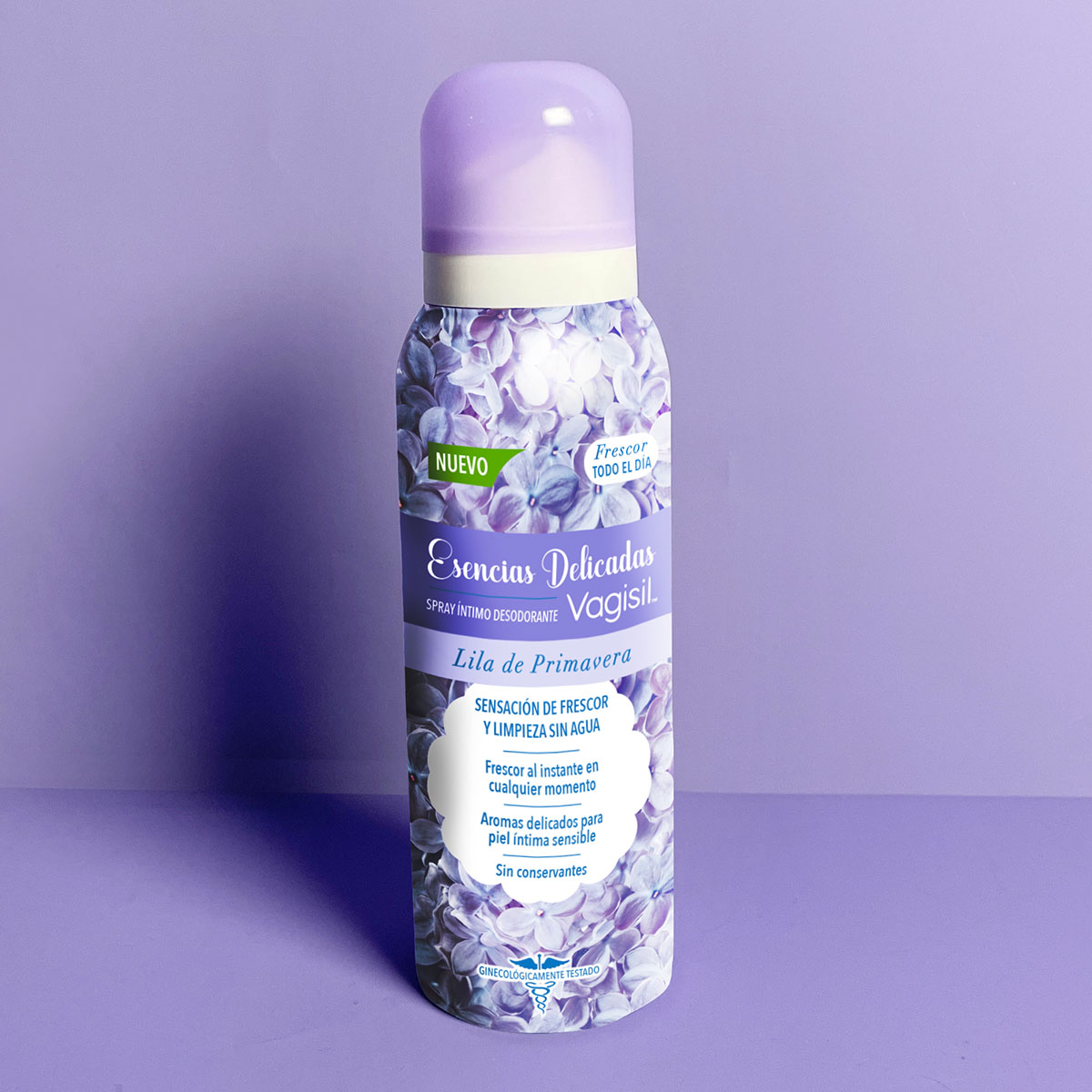 Spray Íntimo Desodorante Esencias Delicadas Lila de Primavera