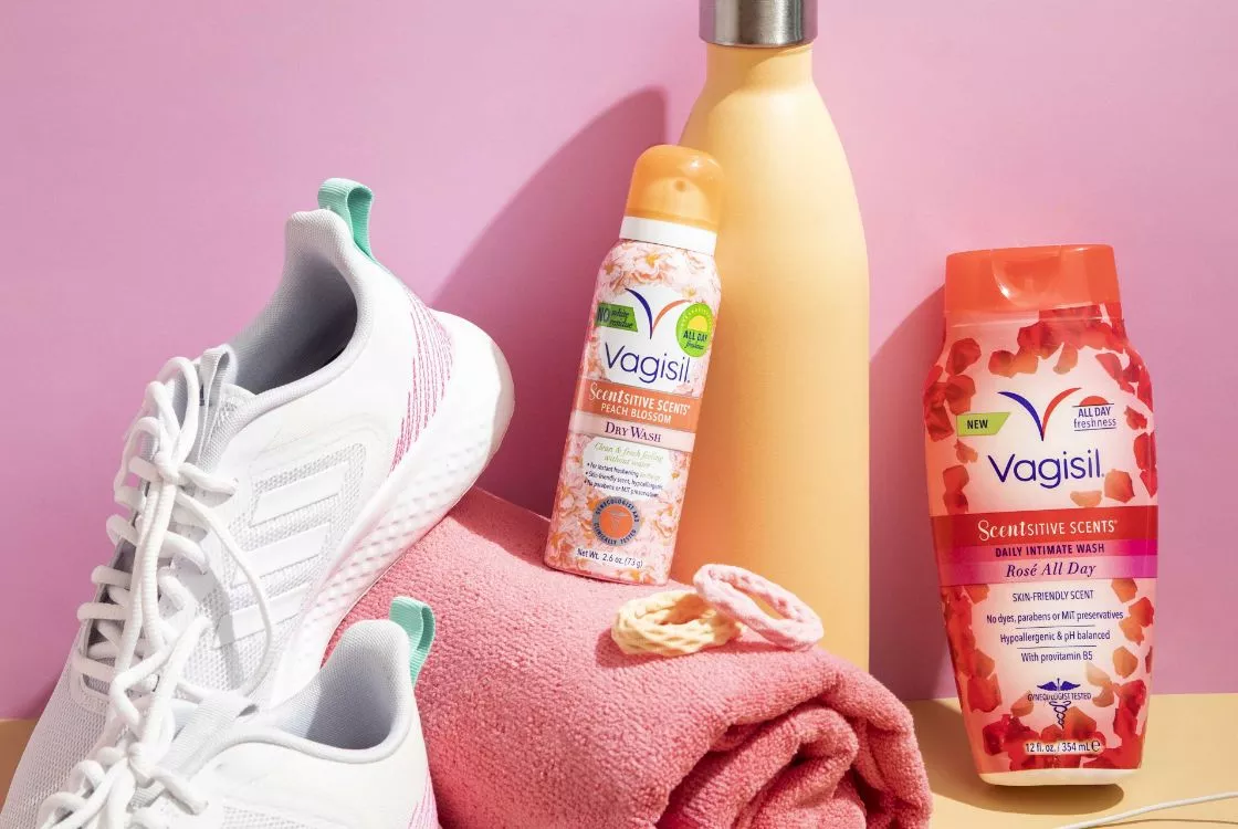 Scentsitive Scents products with gym gear
