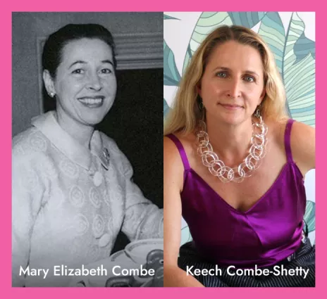 Mary Elizabeth Combe and Keech Combe-Shetty